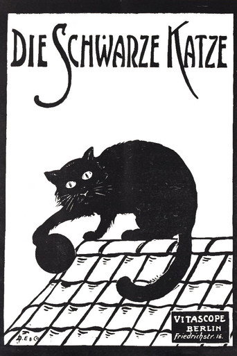 Movie poster for Die schwarze Katze 1. Teil (1912)