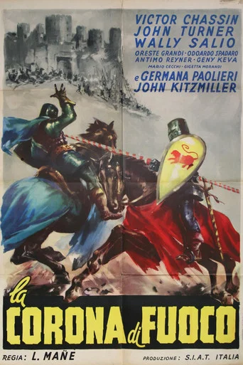 Movie poster for La corona di fuoco (1961)