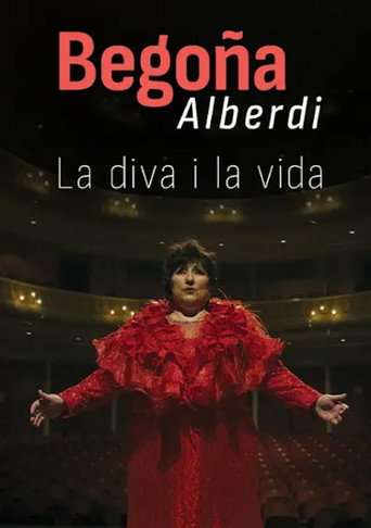 Movie poster for La diva i la vida. Begoña Alberdi (2023)
