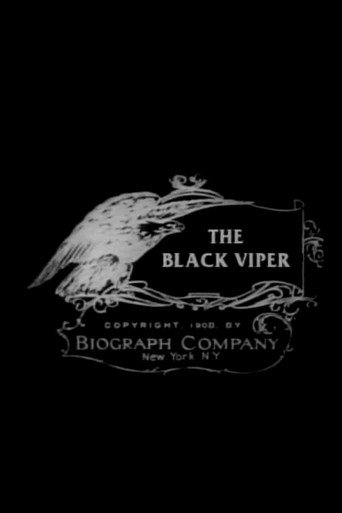 Movie poster for The Black Viper (1908)