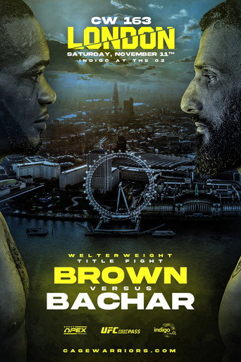 Movie poster for Cage Warriors 163: London (2023)