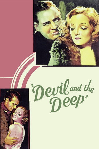 Movie poster for Devil and the Deep (1932)