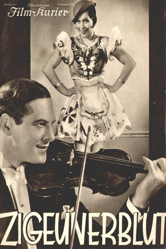 Movie poster for Gypsy Blood (1934)