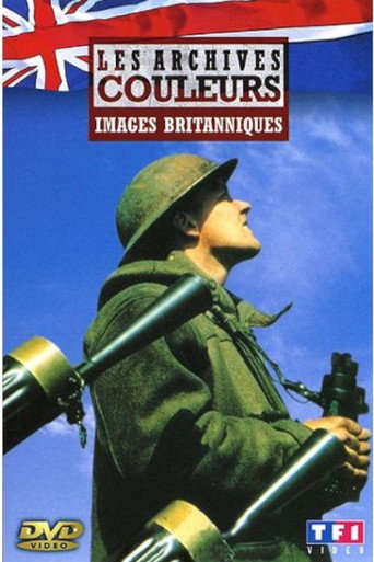 Britain At War In Colour poster