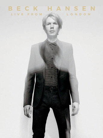 Beck: Live in London 2014 poster
