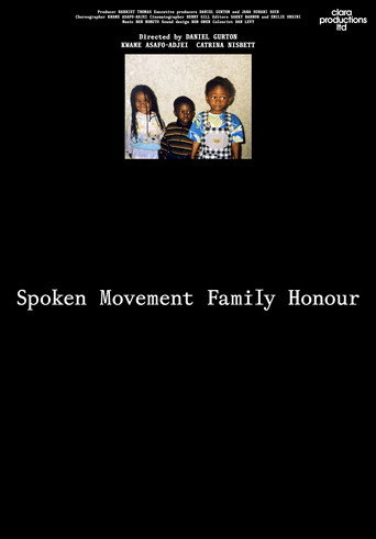 Movie poster for Spoken Movement Family Honour (2025)