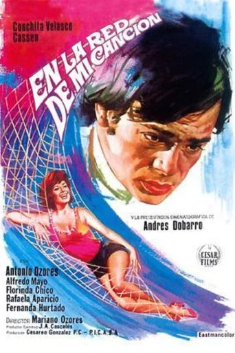 Movie poster for En la red de mi canción (1971)