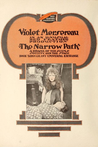 Movie poster for The Narrow Path (1916)