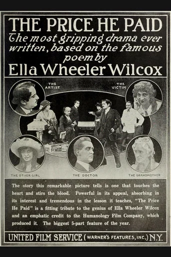 Movie poster for The Price He Paid (1914)