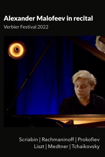 Movie poster for Alexander Malofeev: Verbier Festival (2022)