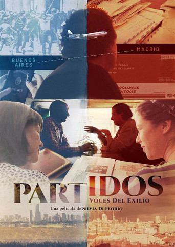 Movie poster for Partidos, voces del exilio (2022)