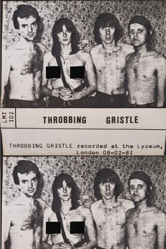 Movie poster for Throbbing Gristle: Live at The Lyceum, London (1981)