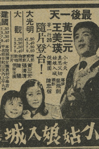 Movie poster for Young Lady Enters City (1966)