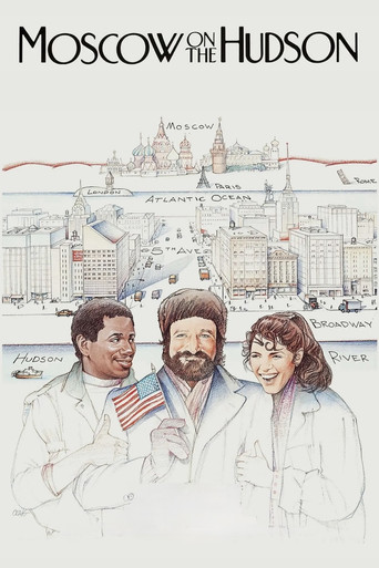 Moscow on the Hudson poster