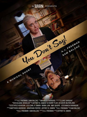 Movie poster for You Don't Say! (2025)