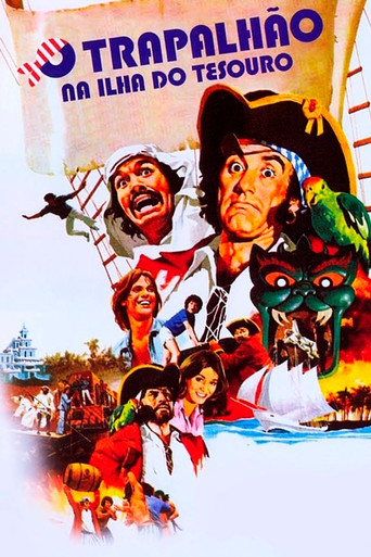 The Trapalhão in Treasure Island poster