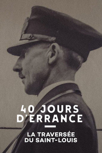 Movie poster for 40 Jours d'errance : La Traversée du Saint-Louis (2020)