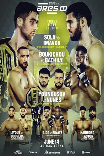 Movie poster for ARES 22: Sola vs. Imavov (2024)