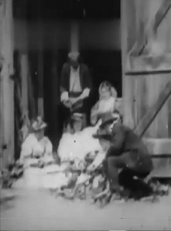 Movie poster for Husking Bee (1897)