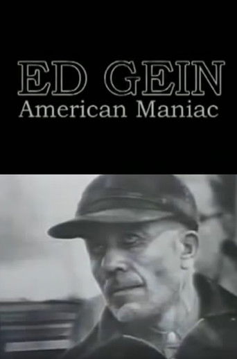 Ed Gein: American Maniac poster