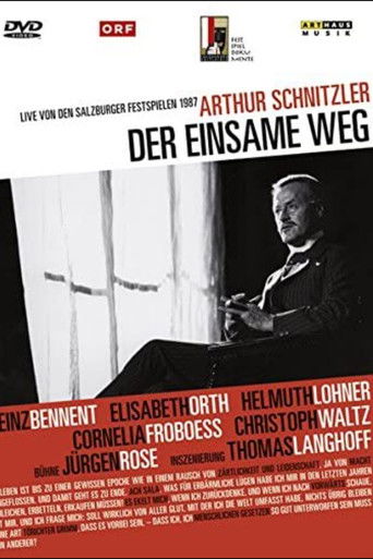Der einsame Weg poster