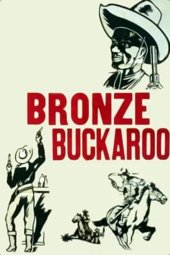 Movie poster for The Bronze Buckaroo (1939)