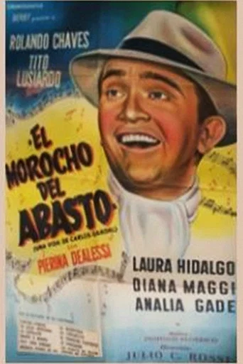 Movie poster for El morocho del Abasto (La vida de Carlos Gardel) (1950)