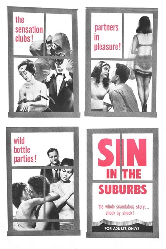 Movie poster for Sin in the Suburbs (1964)