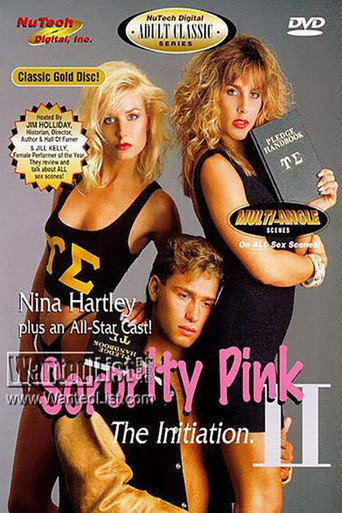 Movie poster for Sorority Pink 2: 'Hell Week Initiation' (1989)