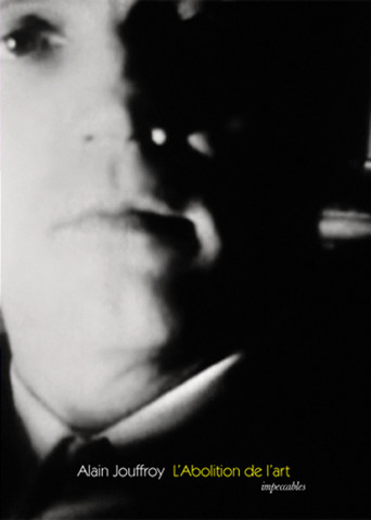 Movie poster for L'abolition de l'art (1968)