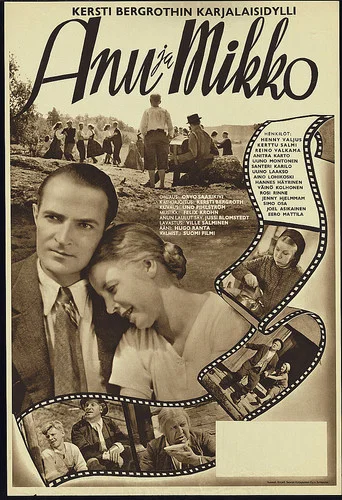 Movie poster for Anu ja Mikko (1940)