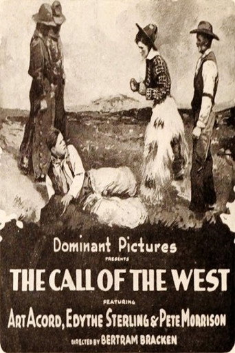 Movie poster for Call of the West (1920)