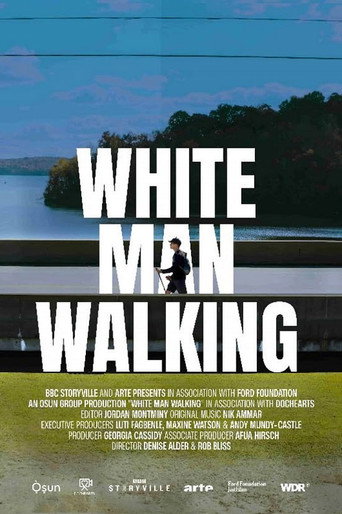 Movie poster for White Man Walking (2025)