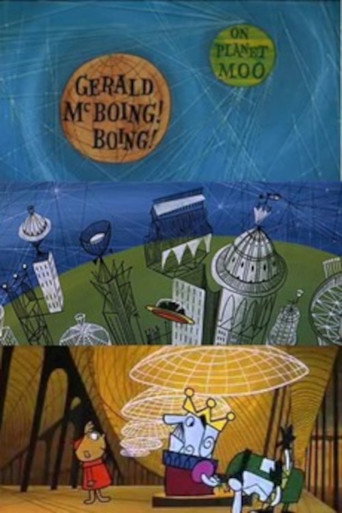 Movie poster for Gerald McBoing! Boing! on Planet Moo (1956)