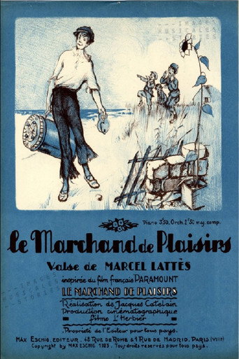Movie poster for Le marchand de plaisirs (1923)