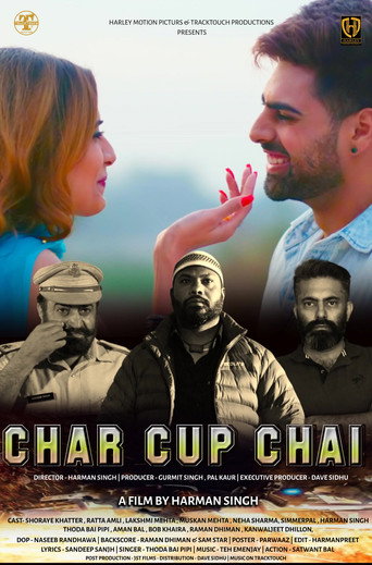 Movie poster for Chaar Cup Chai (2022)