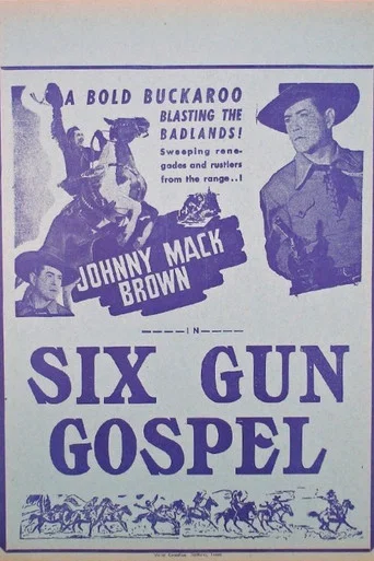 Movie poster for Six Gun Gospel (1943)