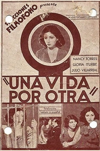 Movie poster for Una vida por otra (1932)