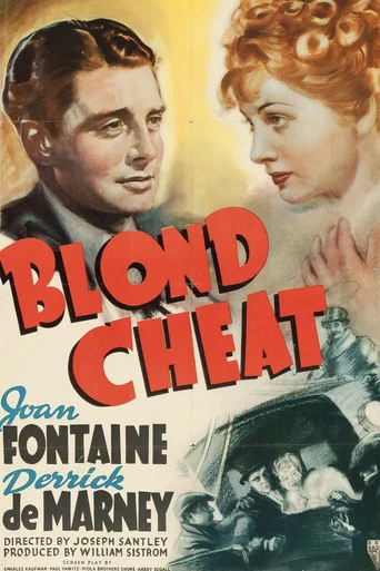 Movie poster for Blond Cheat (1938)