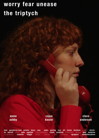 Movie poster for worry-fear-unease. the triptych (2024)