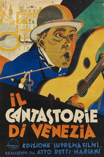 Movie poster for Il cantastorie di Venezia (1929)