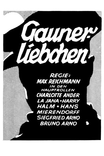 Movie poster for Gaunerliebchen (1928)