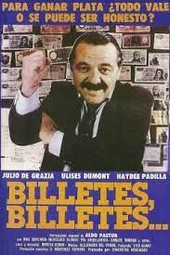 Billetes, billetes... poster
