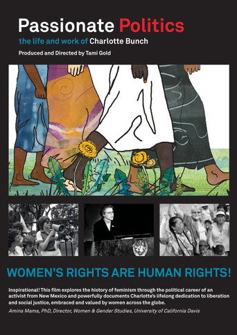 Movie poster for Passionate Politics: The Life and Work of Charlotte Bunch