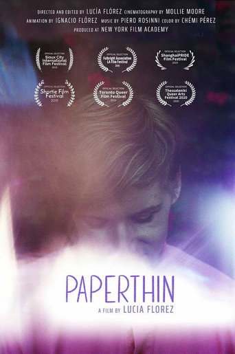 Movie poster for Paperthin (2019)