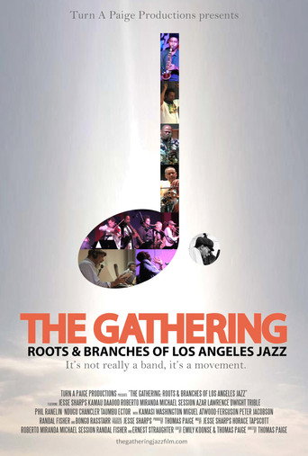 Movie poster for The Gathering: Roots and Branches of Los Angeles Jazz (2019)