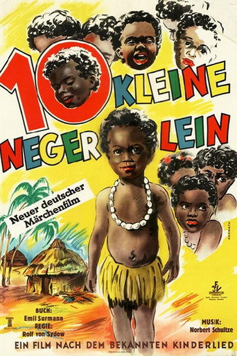 Movie poster for Zehn kleine Negerlein (1954)