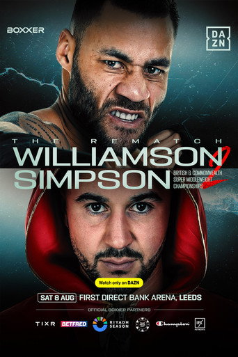 Movie poster for Troy Williamson vs. Callum Simpson II (2026)