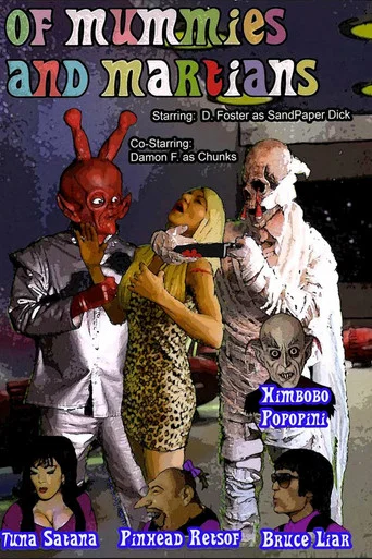 Movie poster for Of Mummies and Martians (2024)