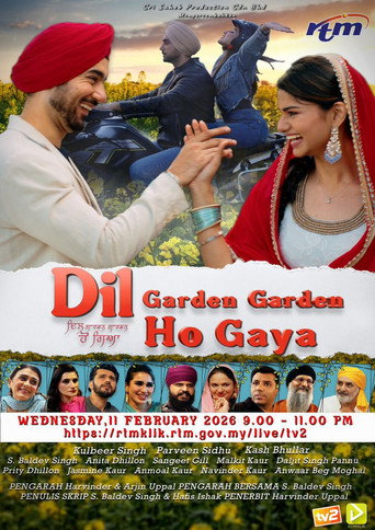 Movie poster for Dil Garden Garden Ho Gaya (2026)